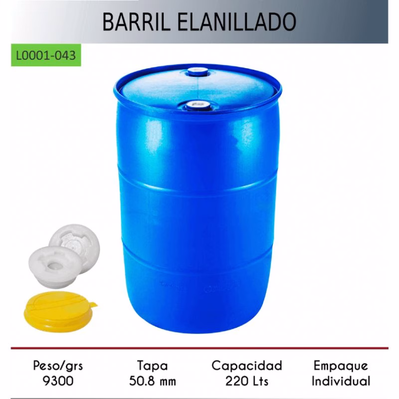 A128 Barril 55 galones dos taponcitos - Imagen 1