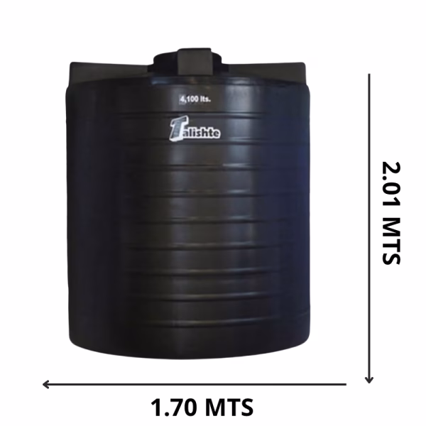 Talishte 4,100 lts negro unicapa - Imagen 1