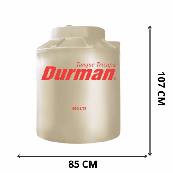 Durman 450 lts beis tricapa - Imagen 1