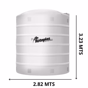 Rotoplas 22,000 lts neutro transparente