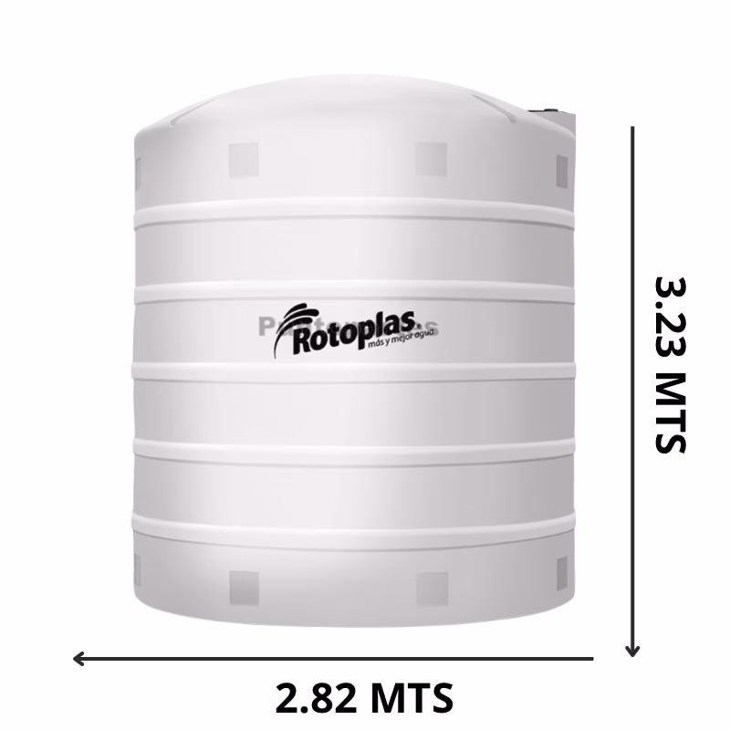 3584F13C-4E44-4238-BDF3-4CDF78E205CE Rotoplas 22,000 lts neutro transparente - Imagen 1