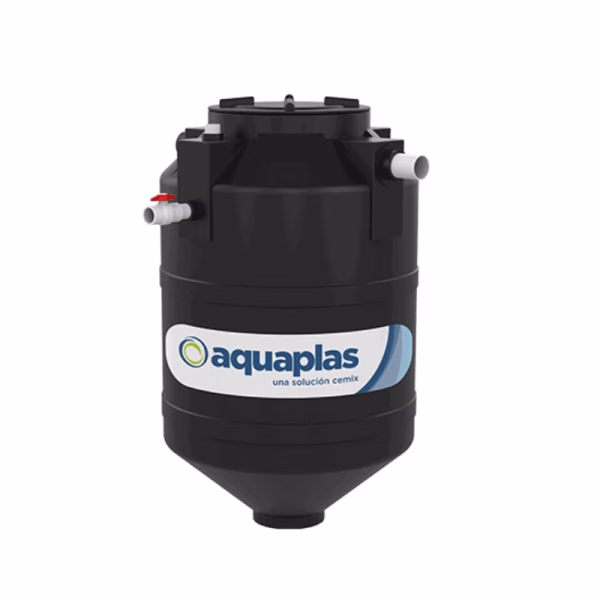 Biodigestor Aquaplas 1300 lts negro bicapa - Imagen 1