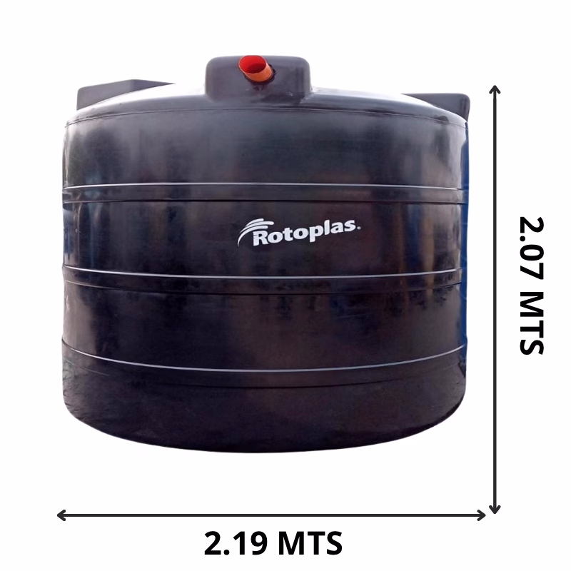 Sin título (800 x 800 px) - 3 Fosa Septica 6,000 lts color negro - Imagen 1
