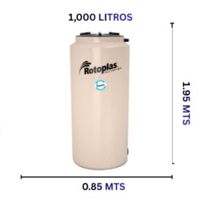 ROTOPLAS TORRE 1000 LTS TRICAPA BEIS